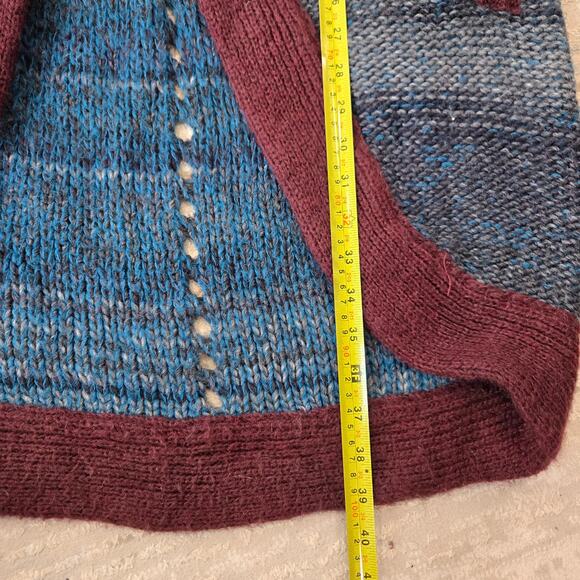 Zadig and Voltaire Wool Mohair Long Duster Sweater Knit Academia Oversize Medium - Picture 5 of 5